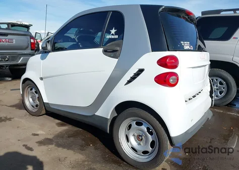 2012 Smart Fortwo Pure from USA, damaged, VIN WMEEJ3BA2CK562051